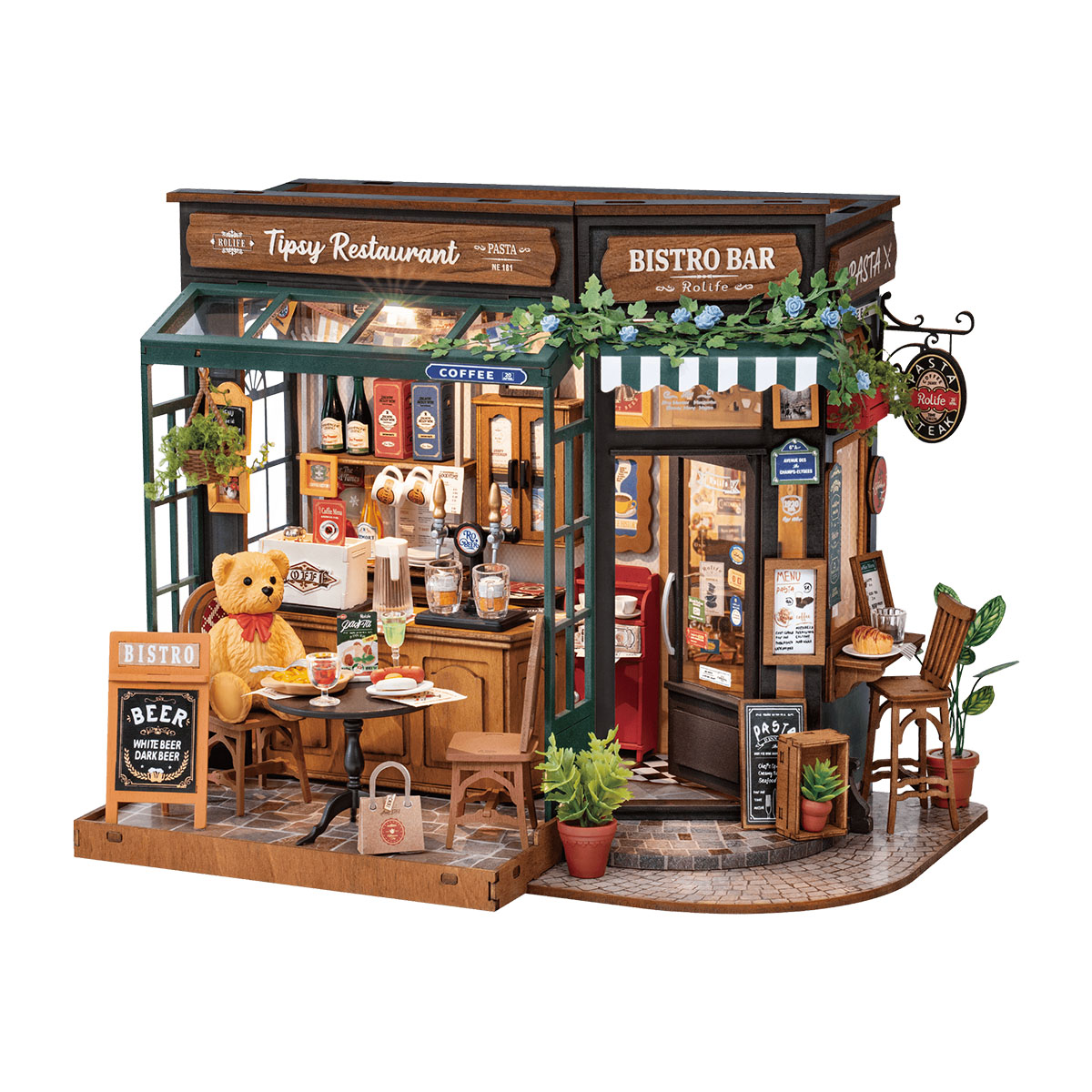 Rolife DIY Miniature House - Tipsy Restaurant DG167 gallery image 2