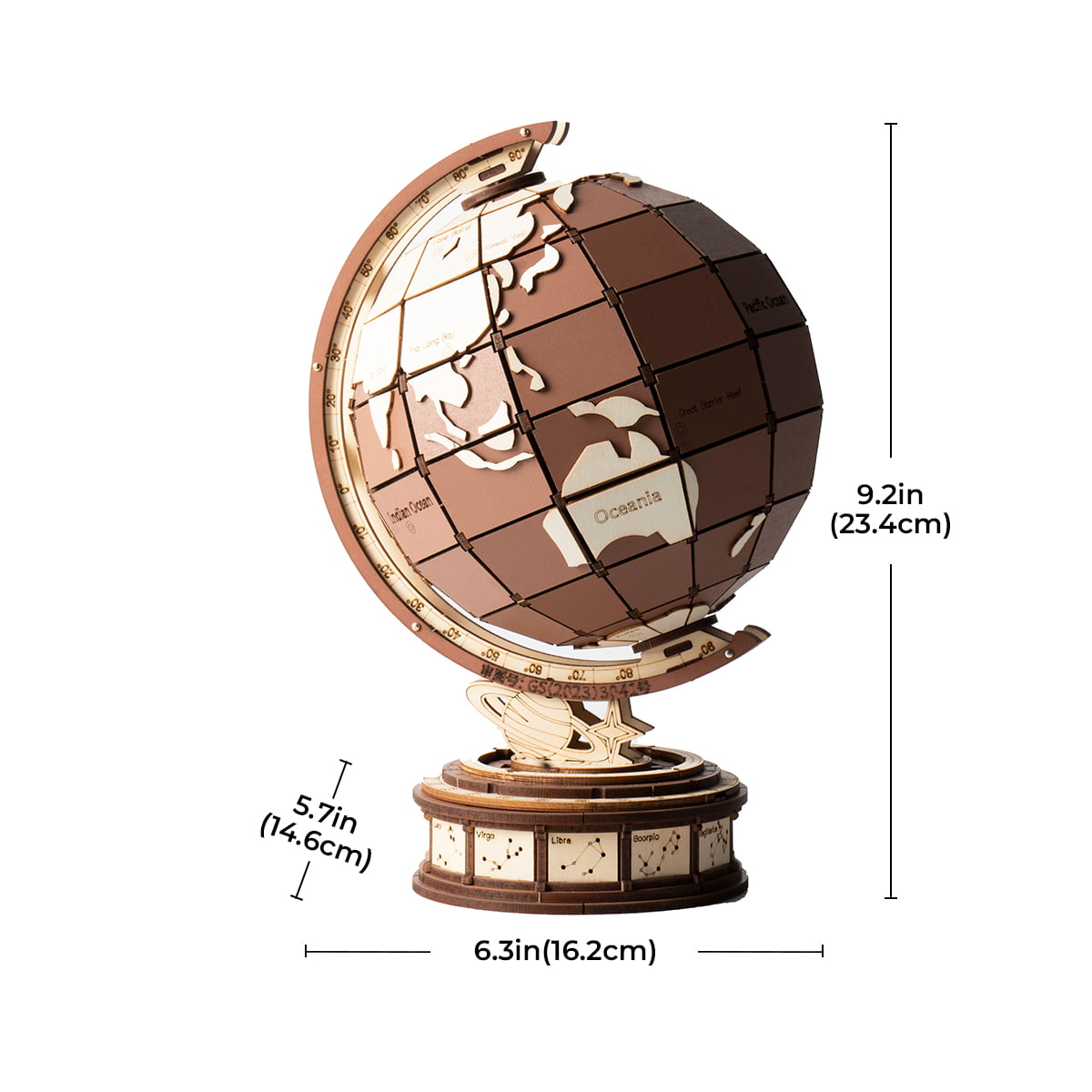 Rolife 3D Wooden Puzzle- Global Wonders TGM01 gallery image 7