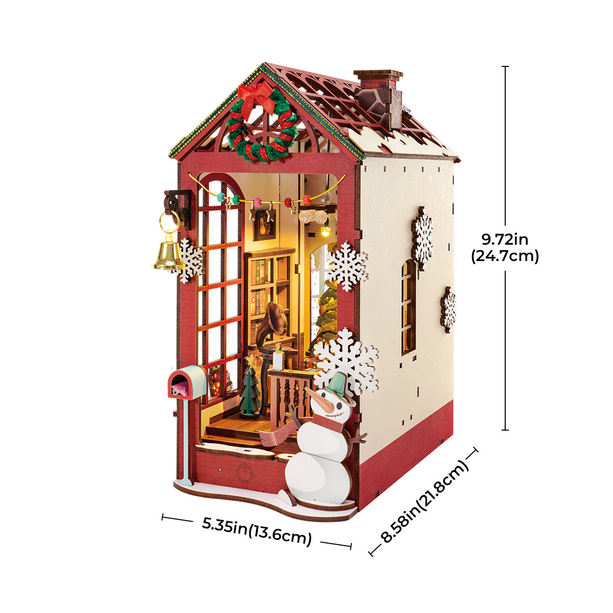 Rolife DIY Book Nook Kit - Christmas Indoor Scene TGC07 gallery image 7