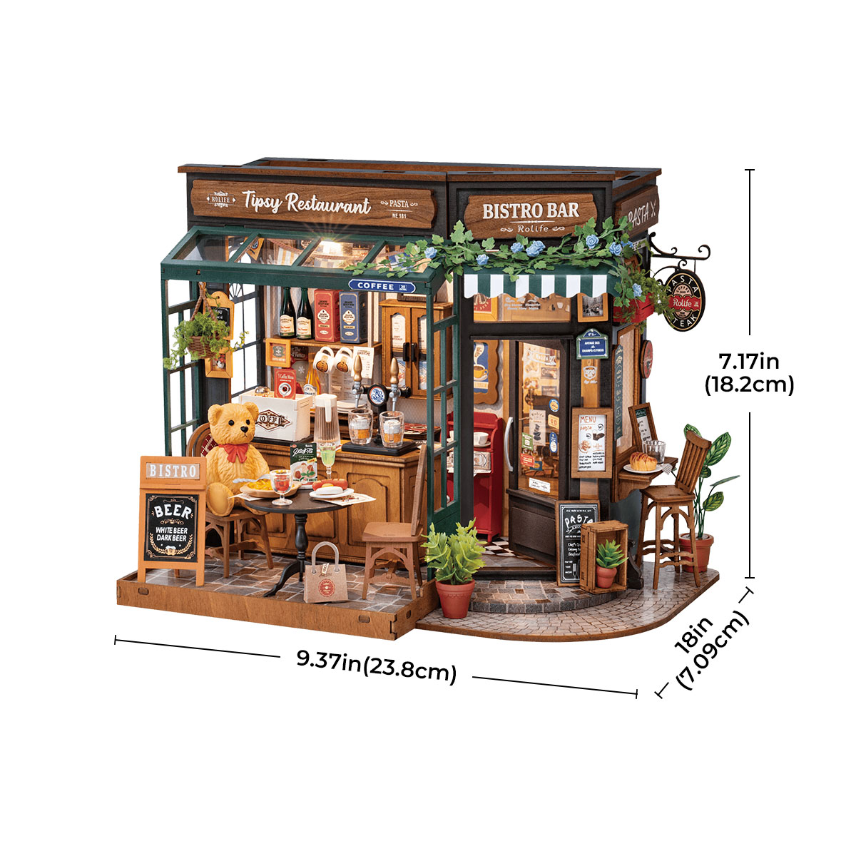 Rolife DIY Miniature House - Tipsy Restaurant DG167 gallery image 5