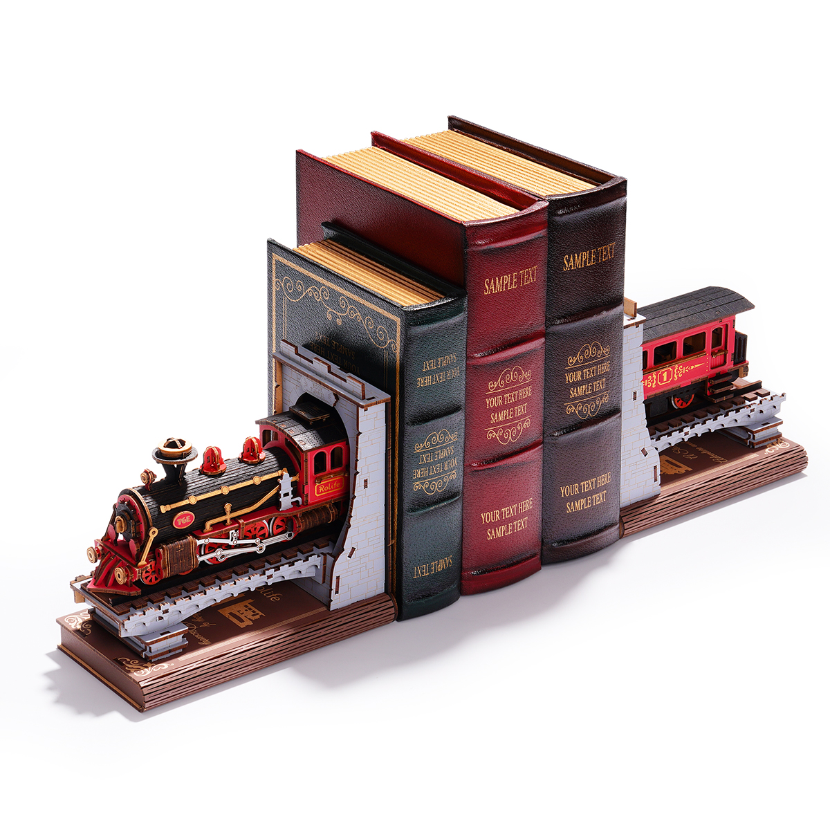 Rolife DIY Book Nook Kit - Century Train TGE01 gallery image 2