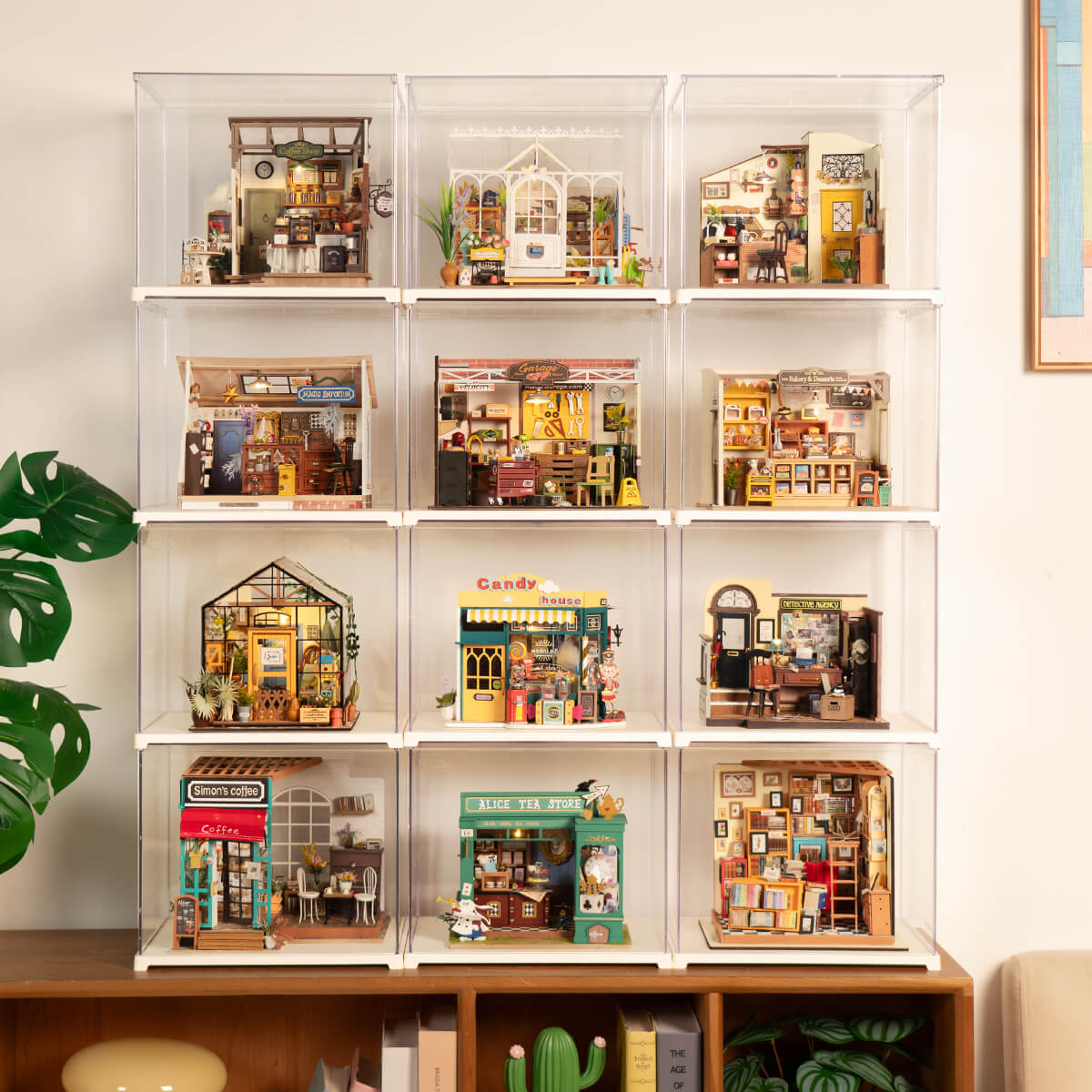 Rolife Miniature House Display Box DF03L gallery image 5