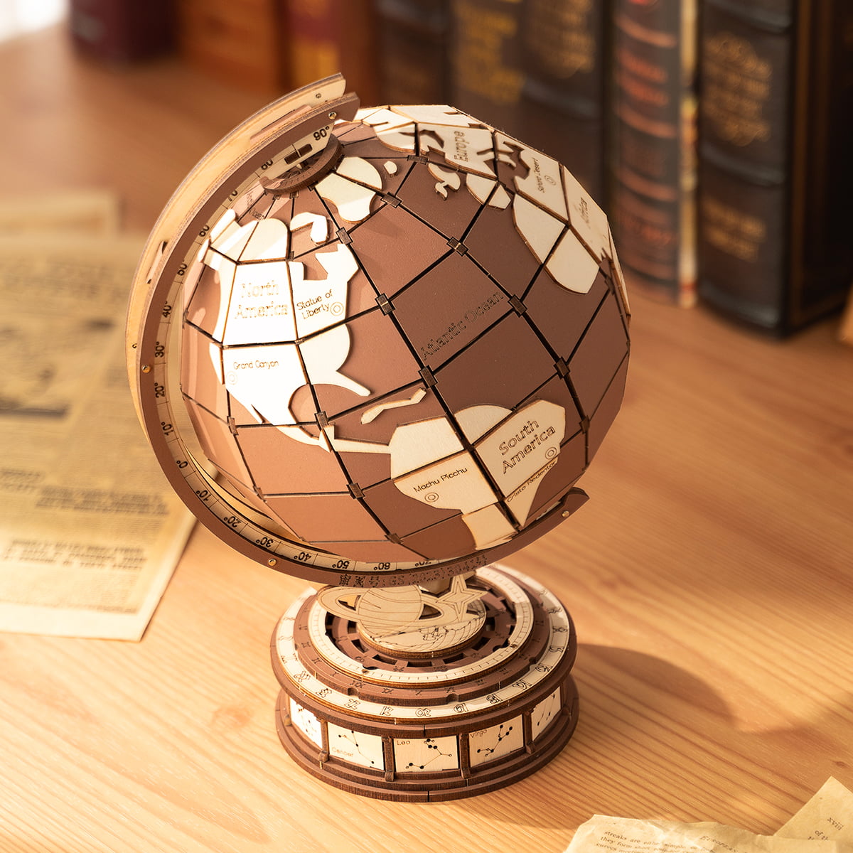 Rolife 3D Wooden Puzzle- Global Wonders TGM01 gallery image 3
