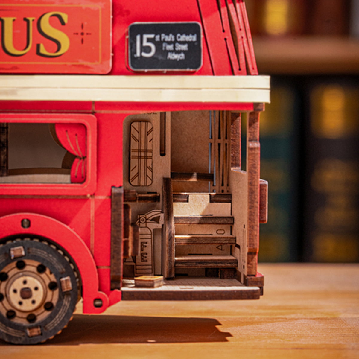 Rolife 3D Wooden Puzzle- London Bus