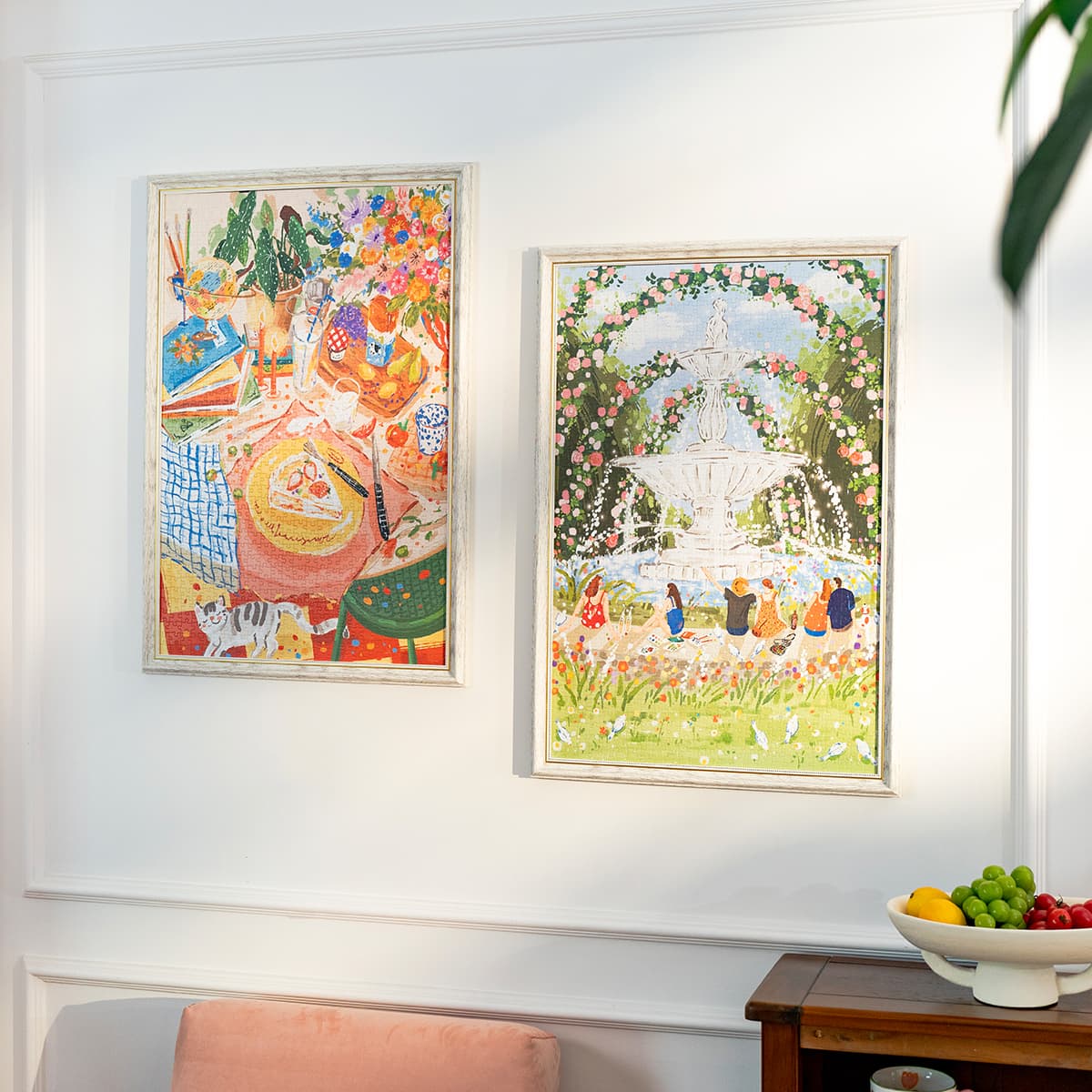 Rolife 1000 Piece Jigsaw Puzzle - Afternoon Fountain PT001 gallery image 3
