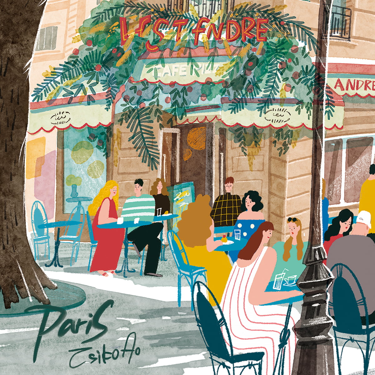 Rolife 1000 Piece Jigsaw Puzzle - Leisure in Paris PT004 gallery image 4