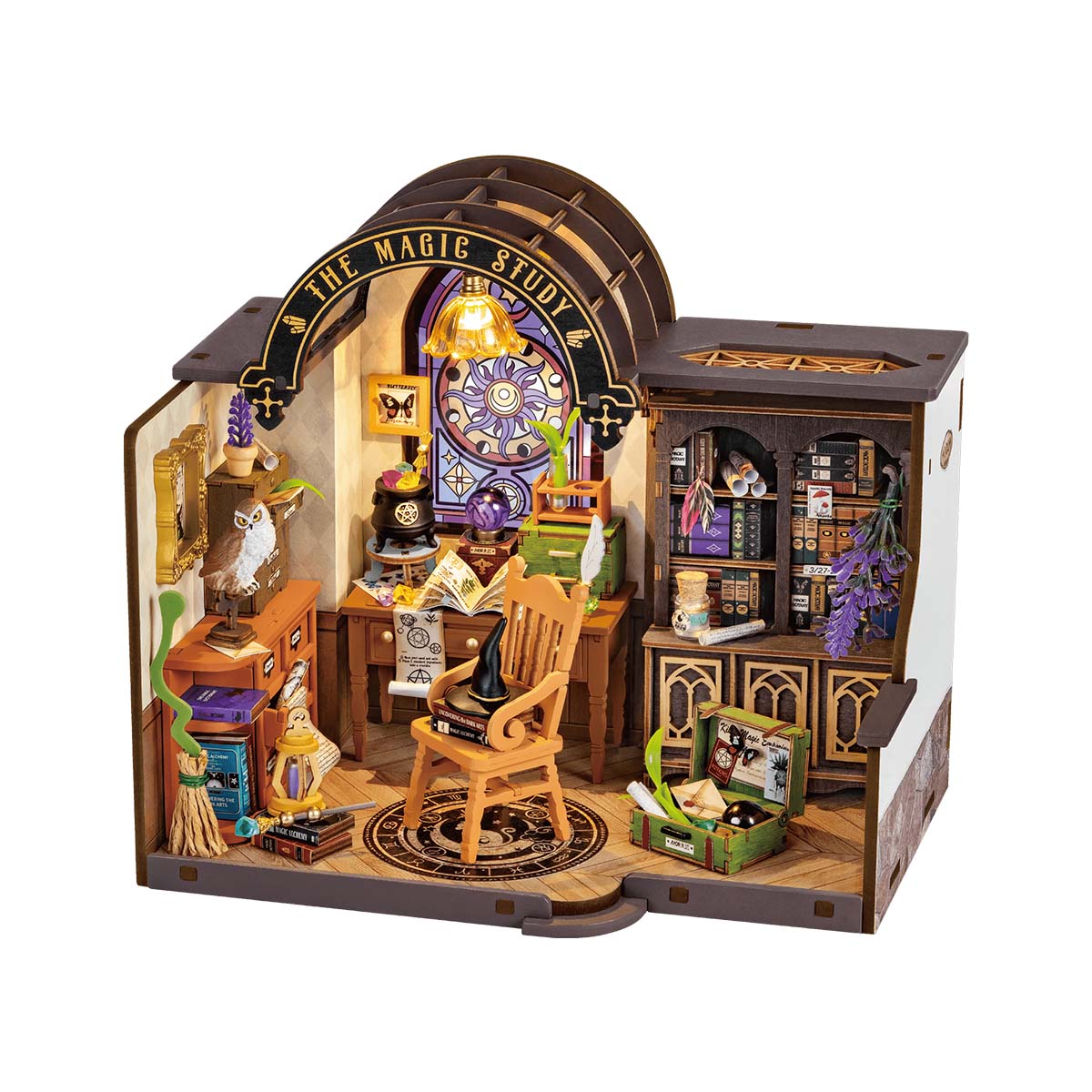 Rolife DIY Miniature House - The Magic Study DG166 gallery image 2