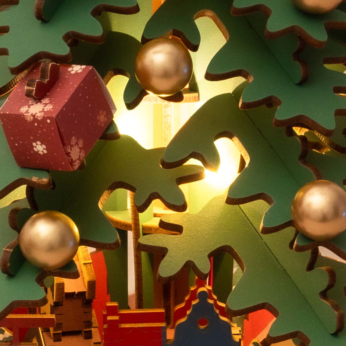 Rolife 3D Wooden Puzzle - Christmas Melody Tree AMS01 gallery image 8
