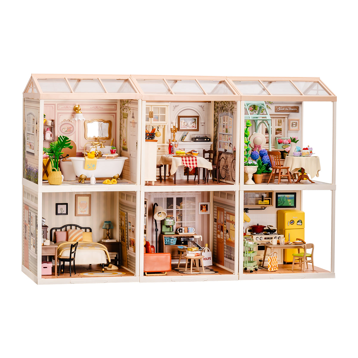 Rolife Super Creator Miniature House 6 in 1 Six Grid gallery image 4