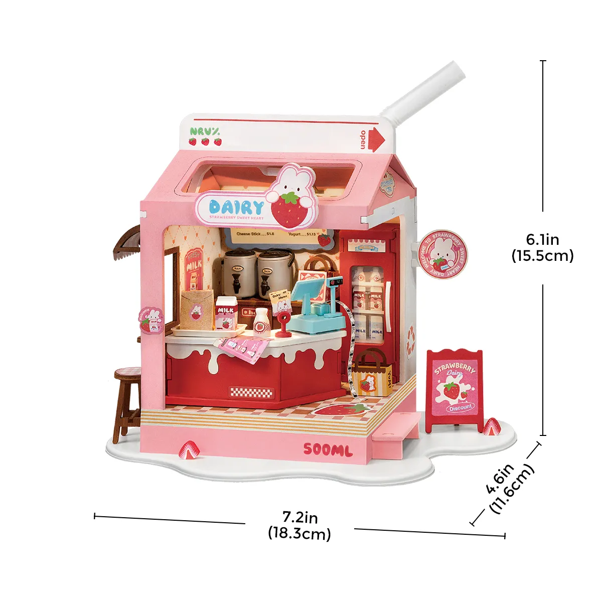 Rolife DIY Miniature House - Food Box Shop gallery image 9