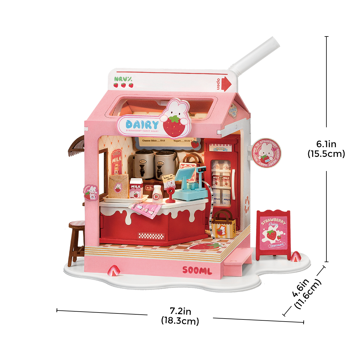Rolife DIY Miniature House - Food Box Shop gallery image 9