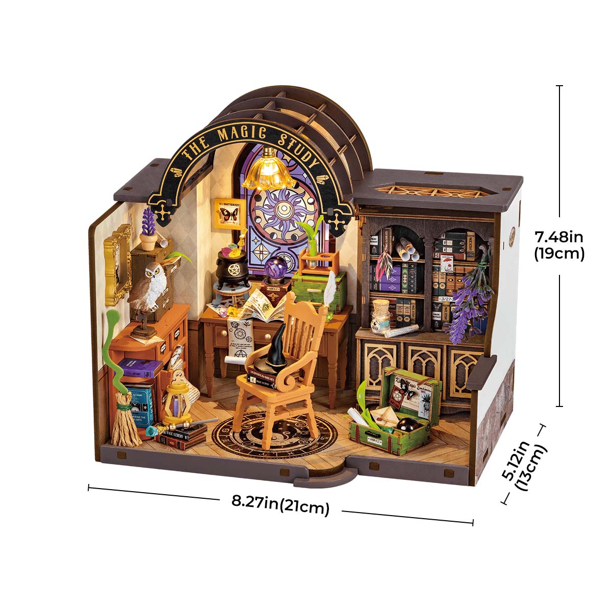 Rolife DIY Miniature House - The Magic Study DG166 gallery image 6
