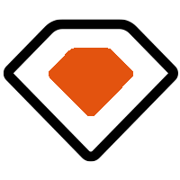 Plus Member icon on white background