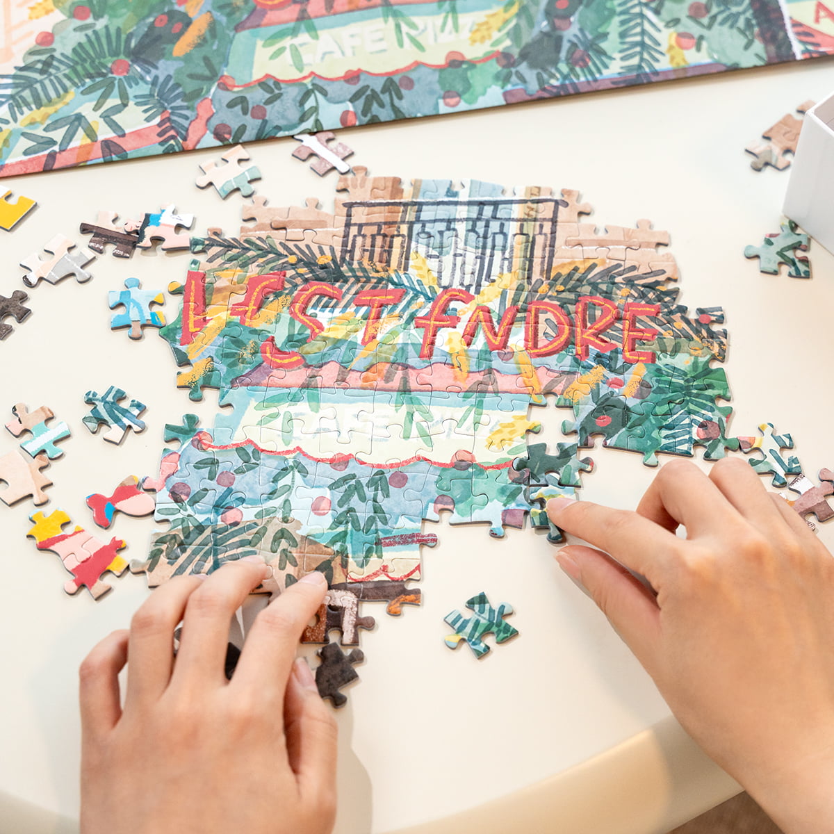 Rolife 1000 Piece Jigsaw Puzzle - Leisure in Paris PT004 gallery image 7