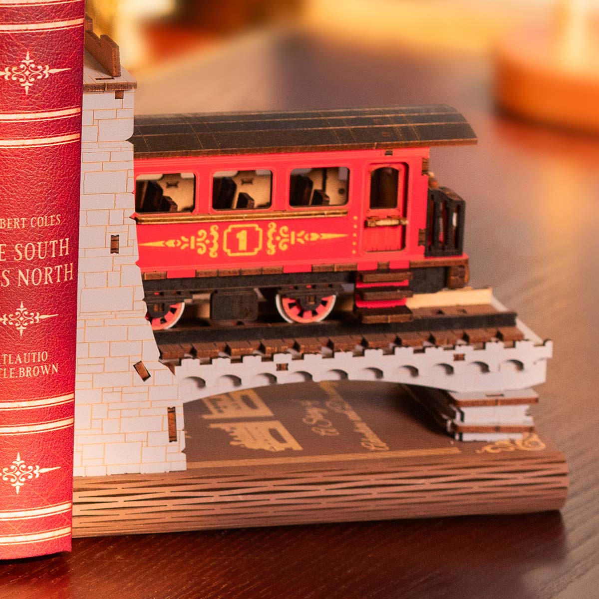 Rolife DIY Book Nook Kit - Century Train TGE01 gallery image 3