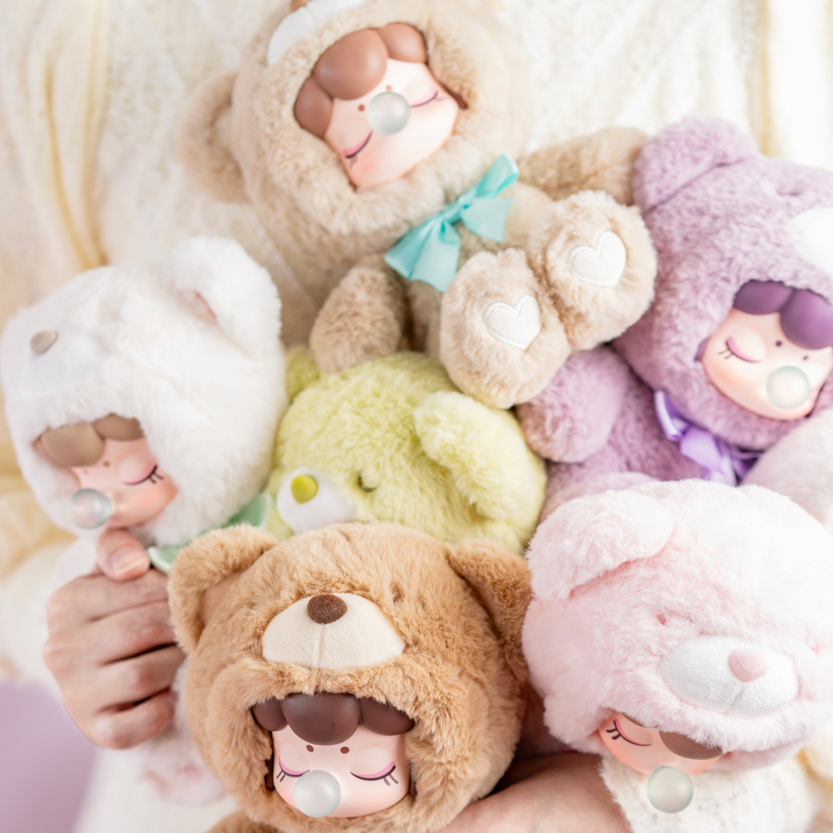 Rolife Surprise Plush Dolls - Nanci Colorful Chocolate Cutie Bears MNAXX gallery image 8