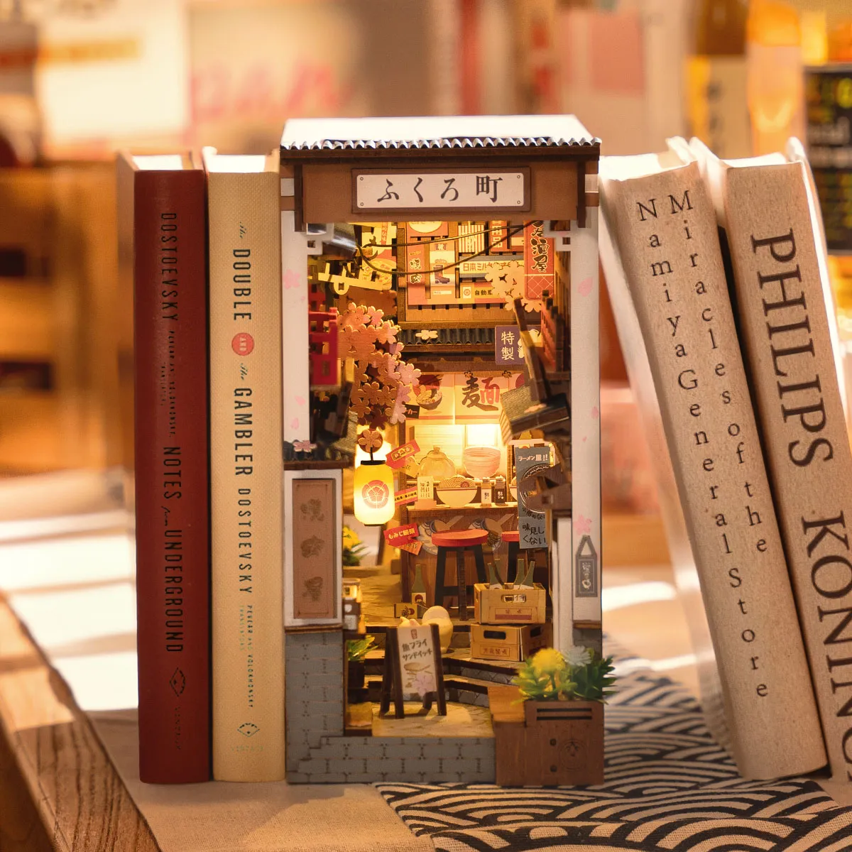 Rolife DIY Book Nook Kit - Sakura Wine Alley TGB11 gallery image 6