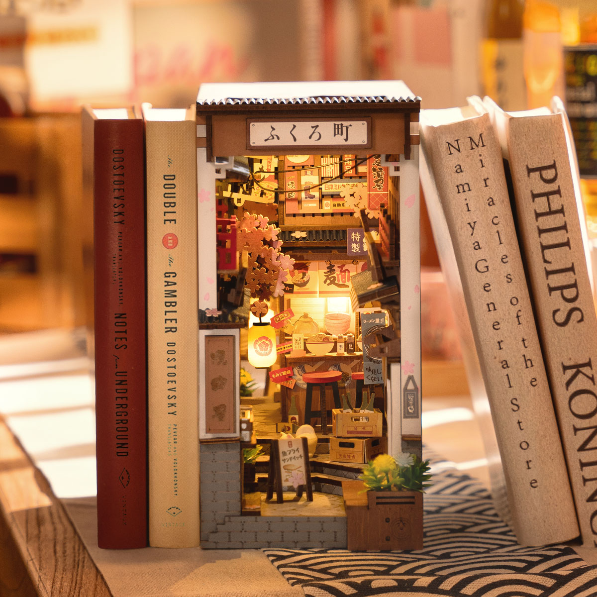 Rolife DIY Book Nook Kit - Sakura Wine Alley TGB11 gallery image 6