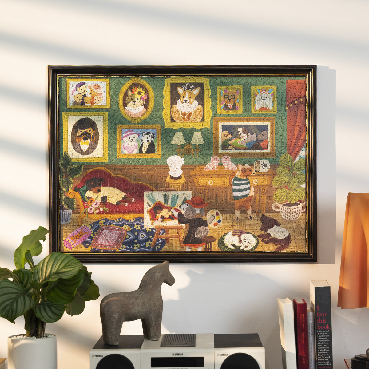 Rolife 1000 Piece Jigsaw Puzzle - Doggie Art Gallery PT008 product hero image