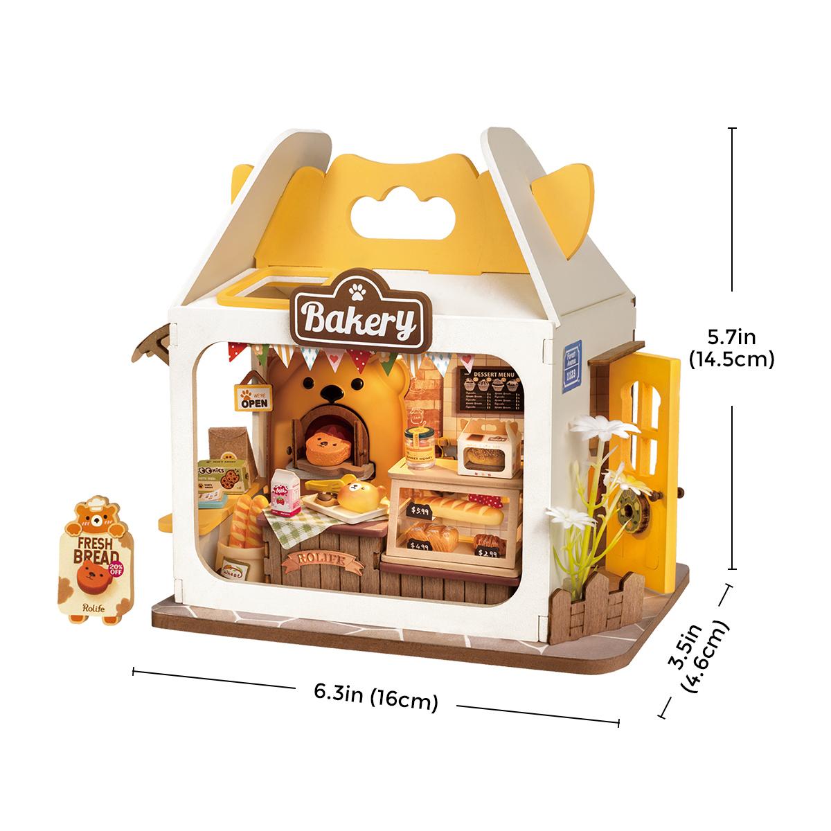 Rolife DIY Miniature House - Food Box Shop gallery image 8