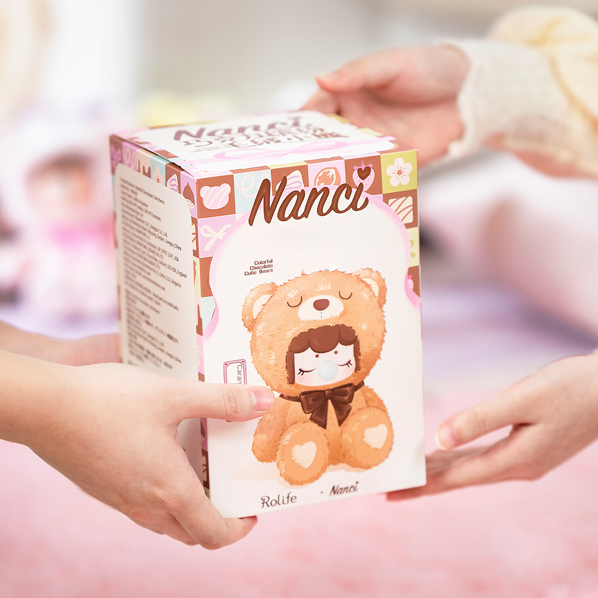 Rolife Surprise Plush Dolls - Nanci Colorful Chocolate Cutie Bears MNAXX gallery image 7
