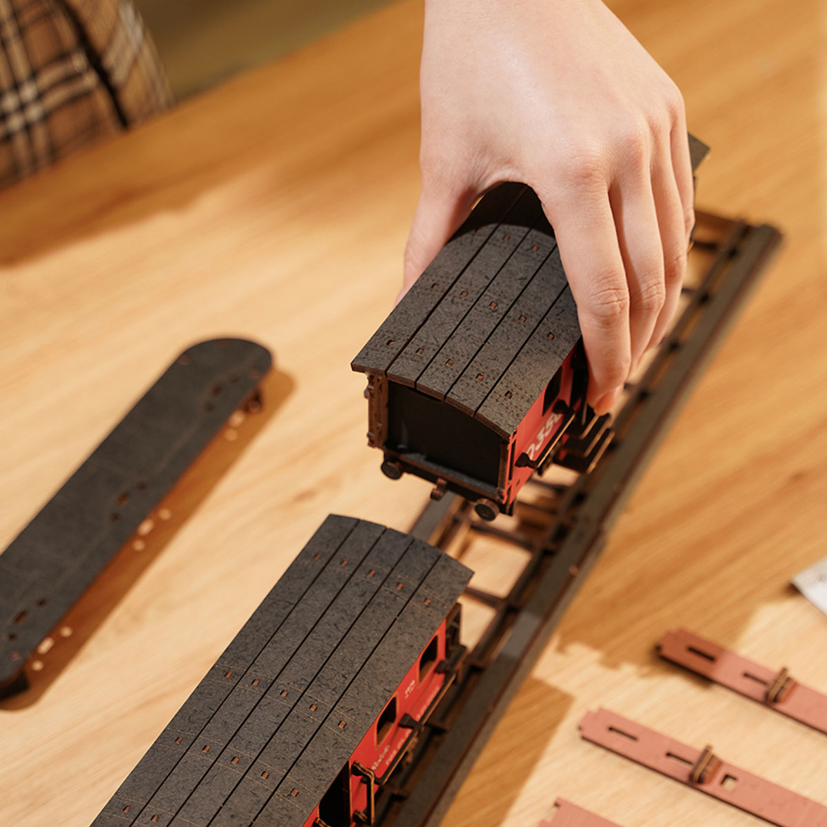 Rolife 3D Wooden Puzzle - Steam Journey TGS01 gallery image 3