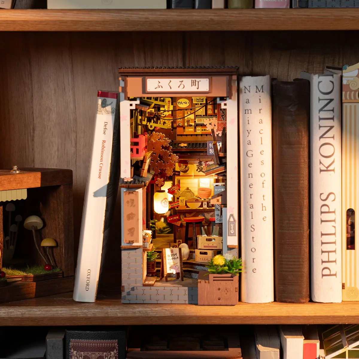 Rolife DIY Book Nook Kit - Sakura Wine Alley TGB11 gallery image 5