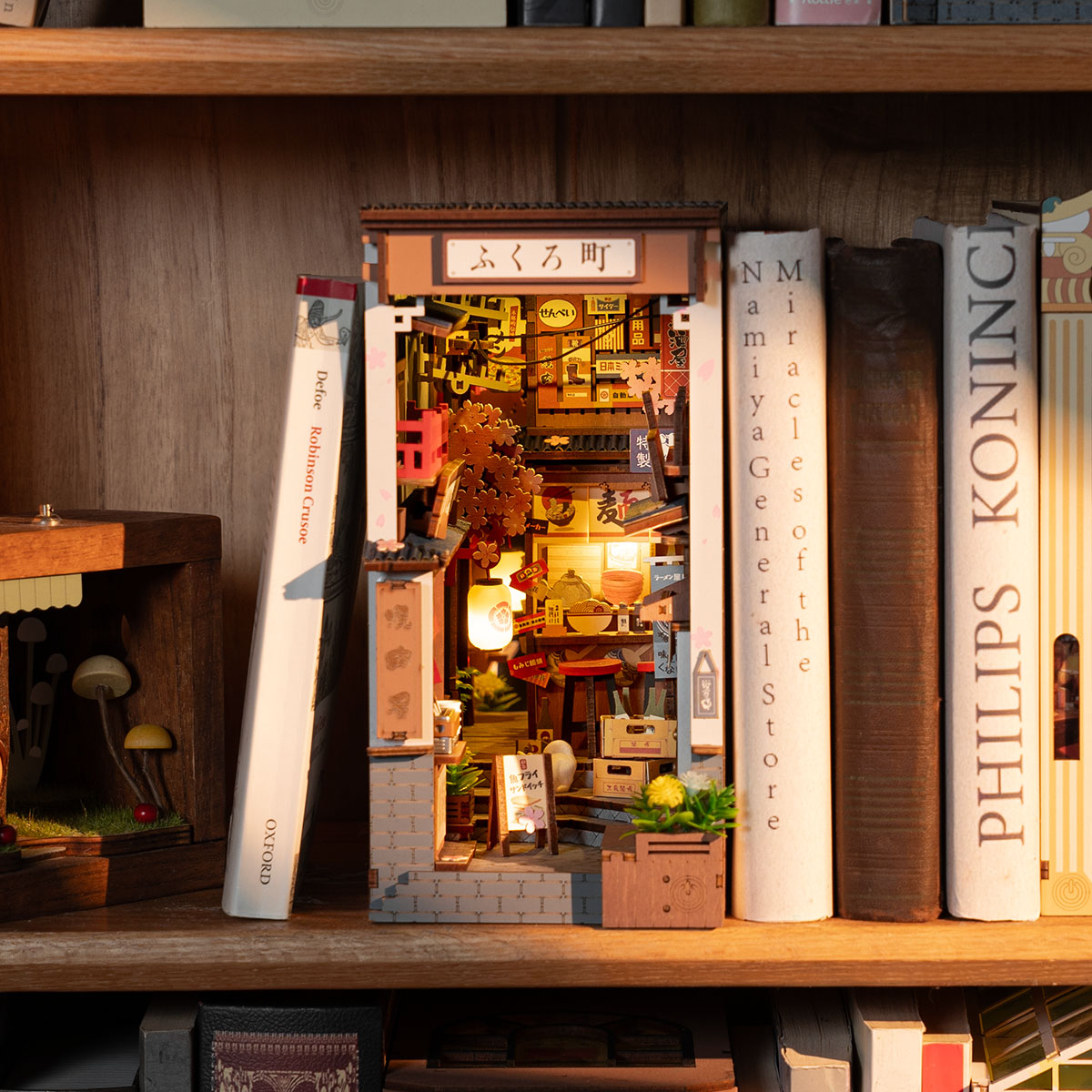 Rolife DIY Book Nook Kit - Sakura Wine Alley TGB11 gallery image 5