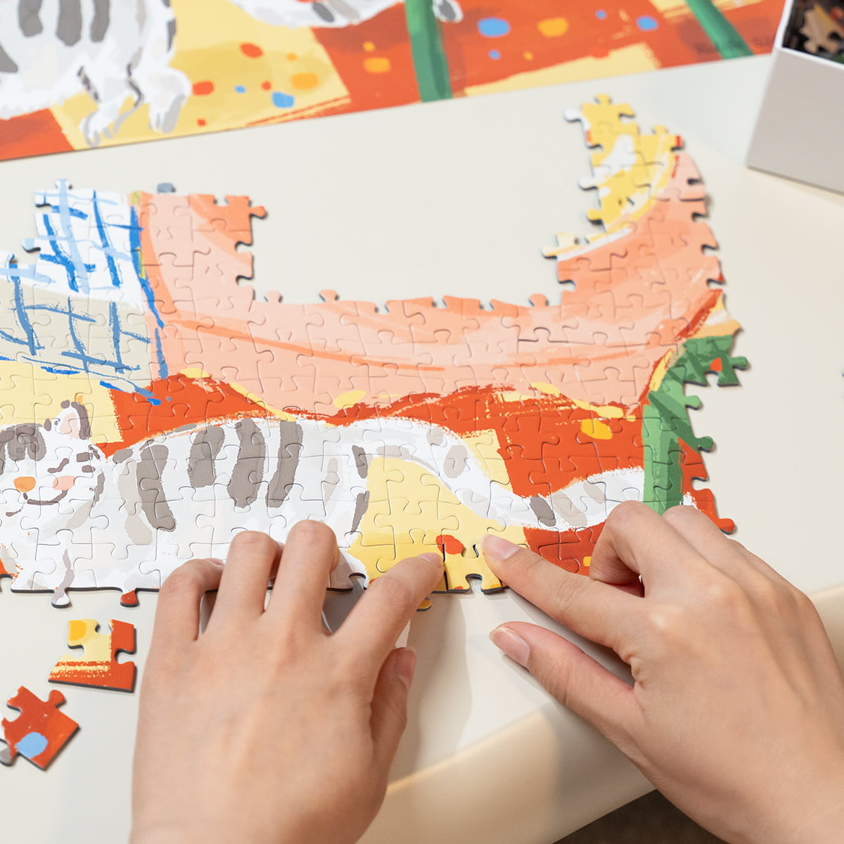 Rolife 1000 Piece Jigsaw Puzzle - Leisurely Holiday PT002 gallery image 6