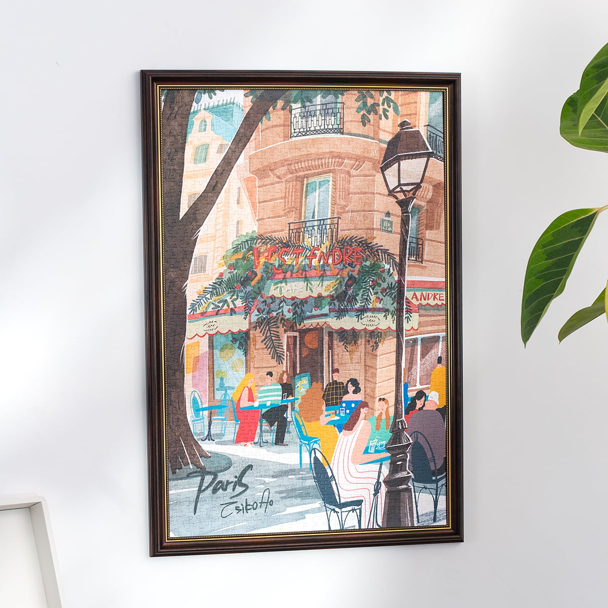 Rolife 1000 Piece Jigsaw Puzzle - Leisure in Paris PT004 gallery image 1