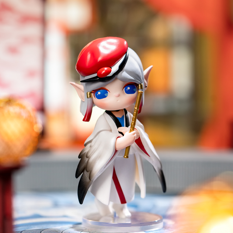 Rolife Surprise Figure Dolls - Paradise Guardians beret character close-up scene