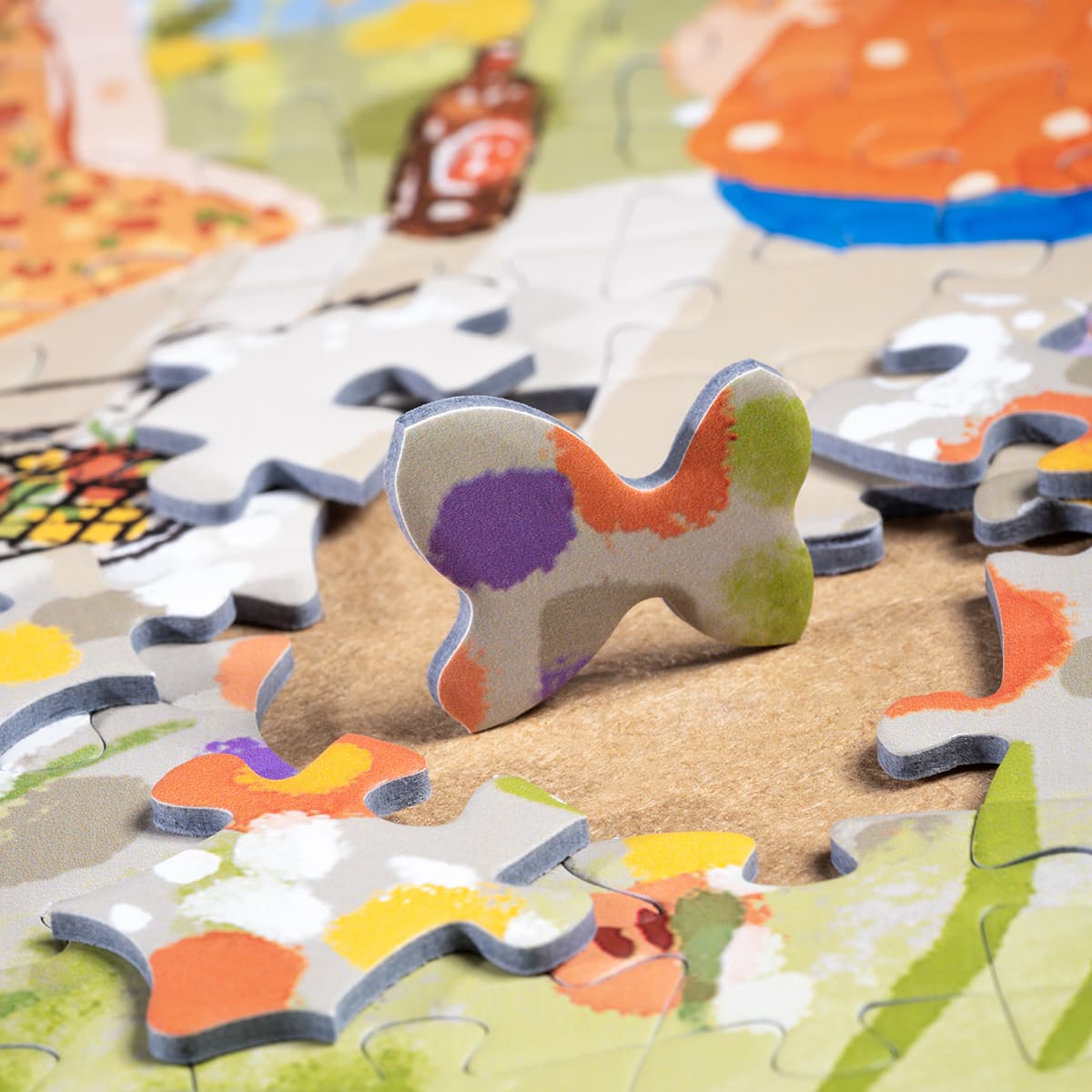 Rolife 1000 Piece Jigsaw Puzzle - Afternoon Fountain PT001 gallery image 5