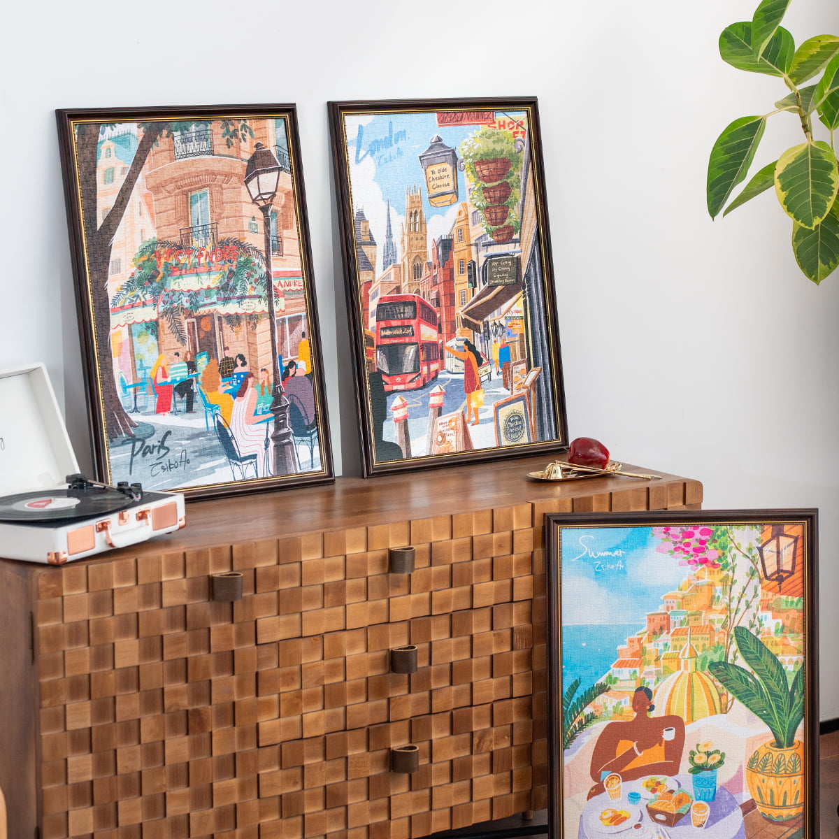 Rolife 1000 Piece Jigsaw Puzzle - Leisure in Paris PT004 gallery image 6
