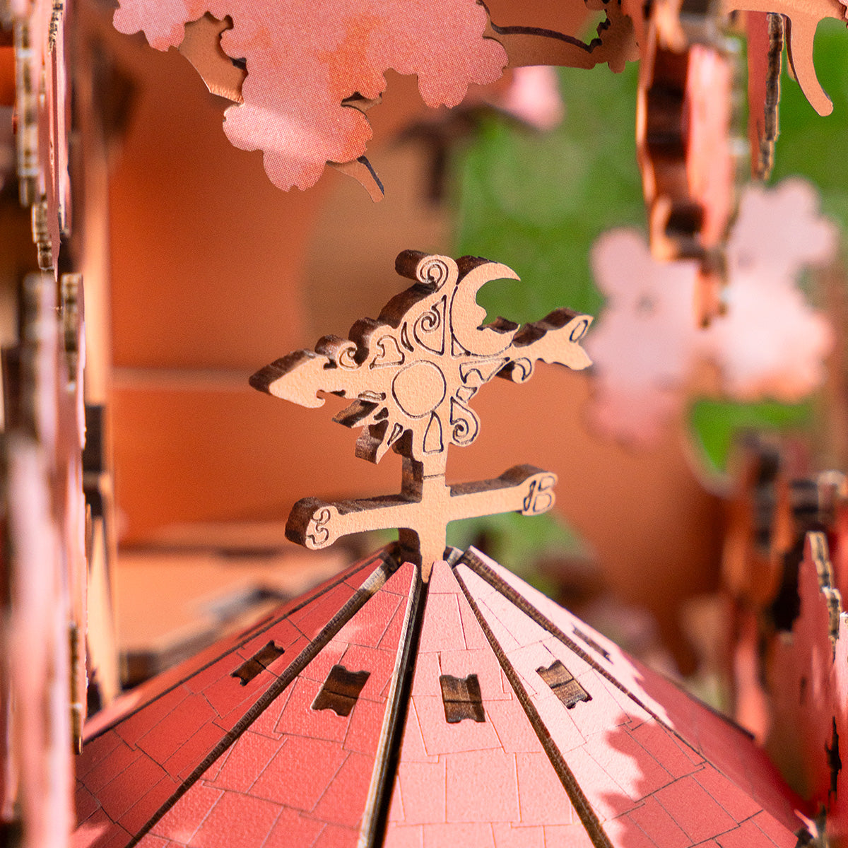 Rolife 3D Wooden Puzzle - Sakura Tree House TGS04 gallery image 5