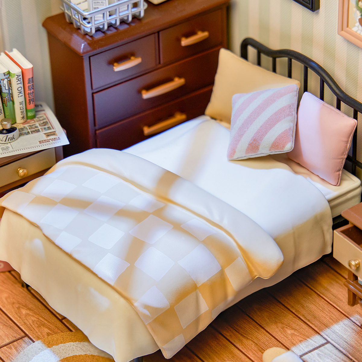 Rolife Sweet Dream Bedroom Super Creator Miniature House DW009 gallery image 6