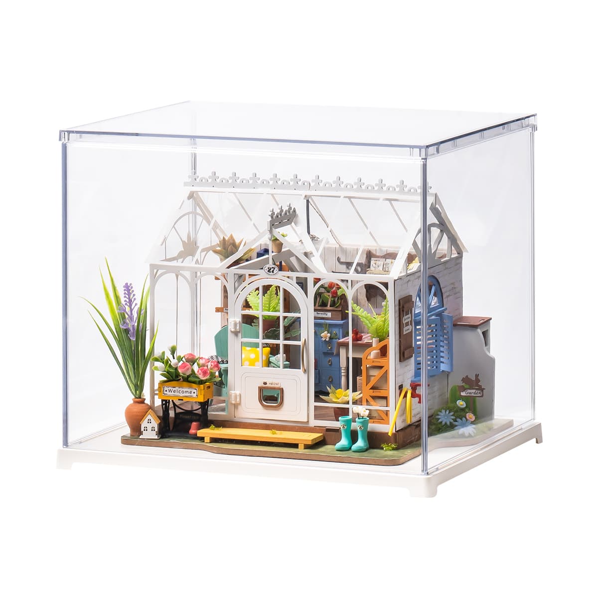 Rolife Dreamy Garden House DG163 with Display Box DF03L gallery image 2