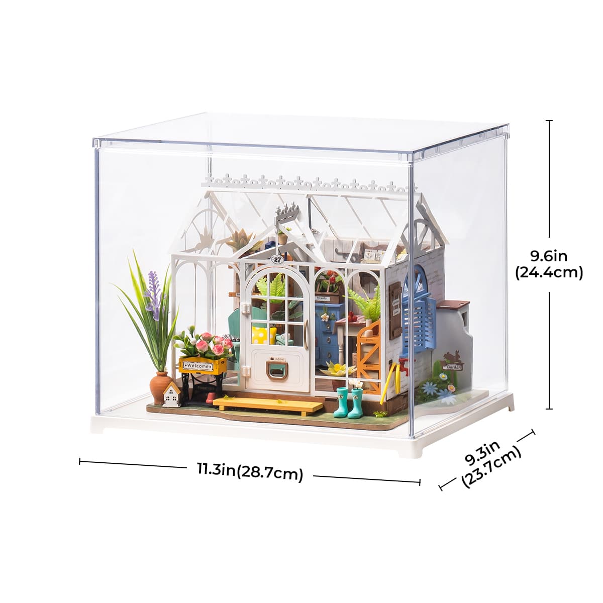 Rolife Dreamy Garden House DG163 with Display Box DF03L gallery image 4