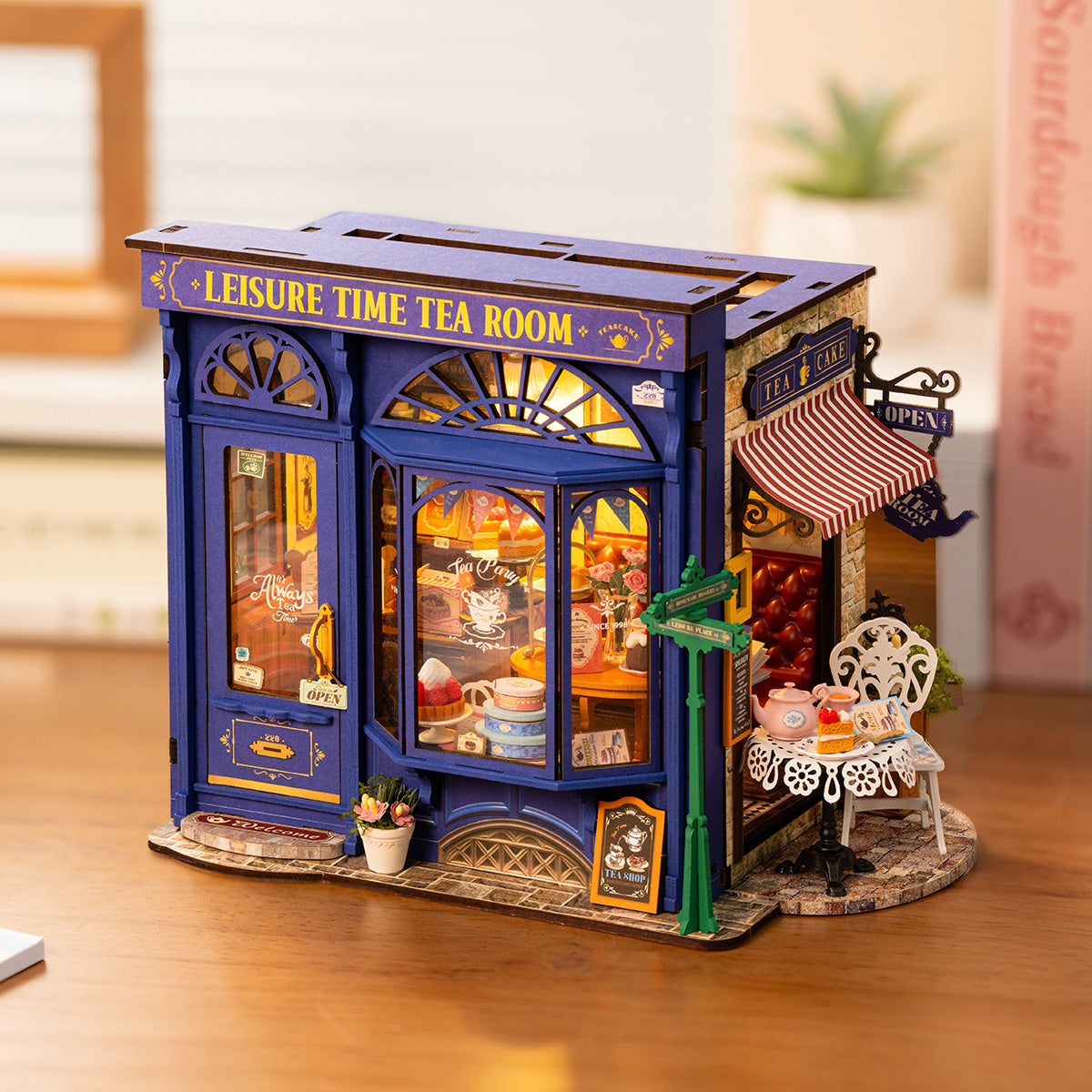 Rolife DIY Miniature House - Leisure Time Tea Room DG171 gallery image 5