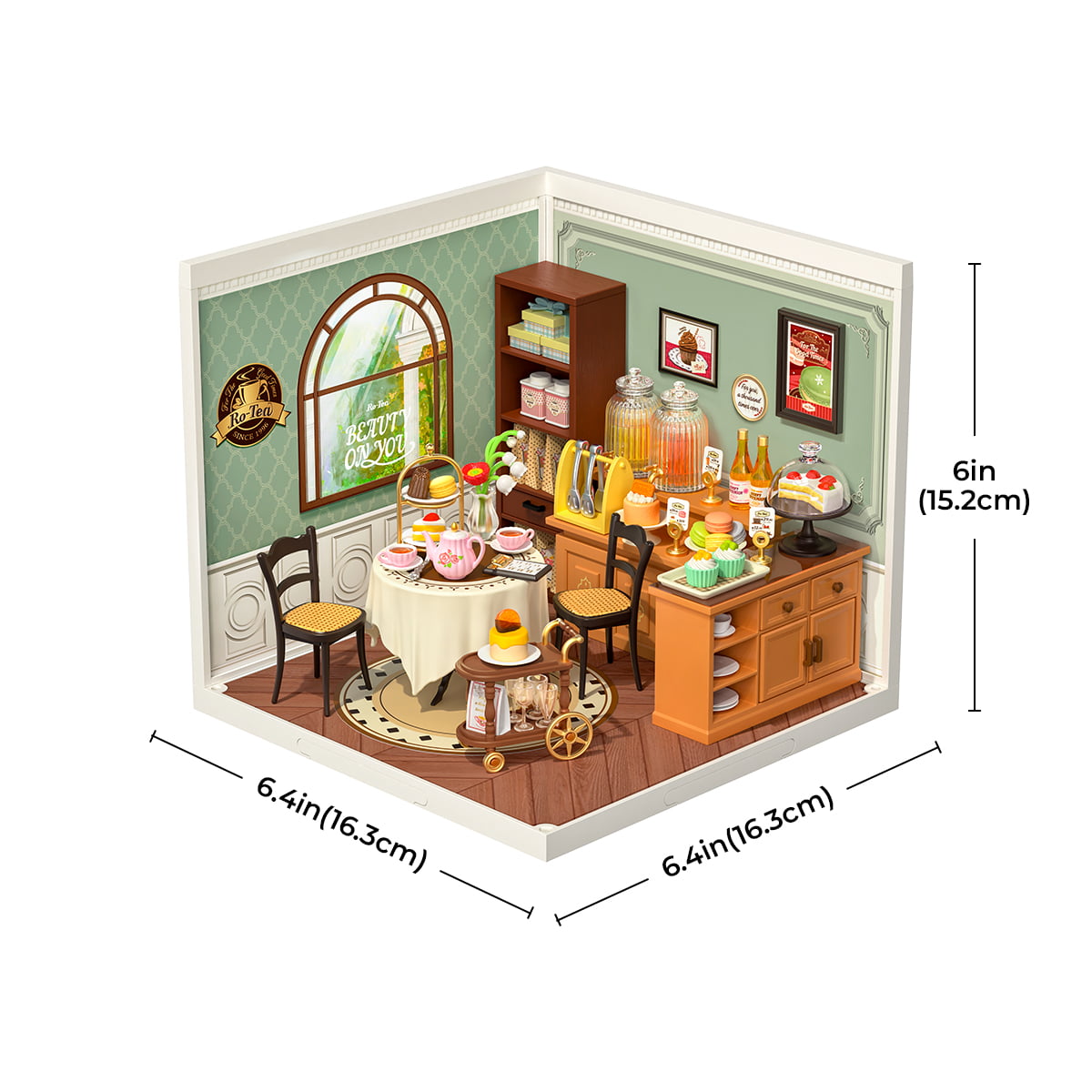 Rolife Sweet Sips Tea Super Creator Miniature House DW011 gallery image 6