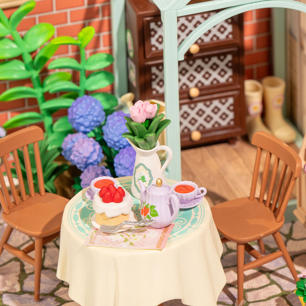 Rolife Blooming Tea Garden Super Creator Miniature House DW013B gallery image 4