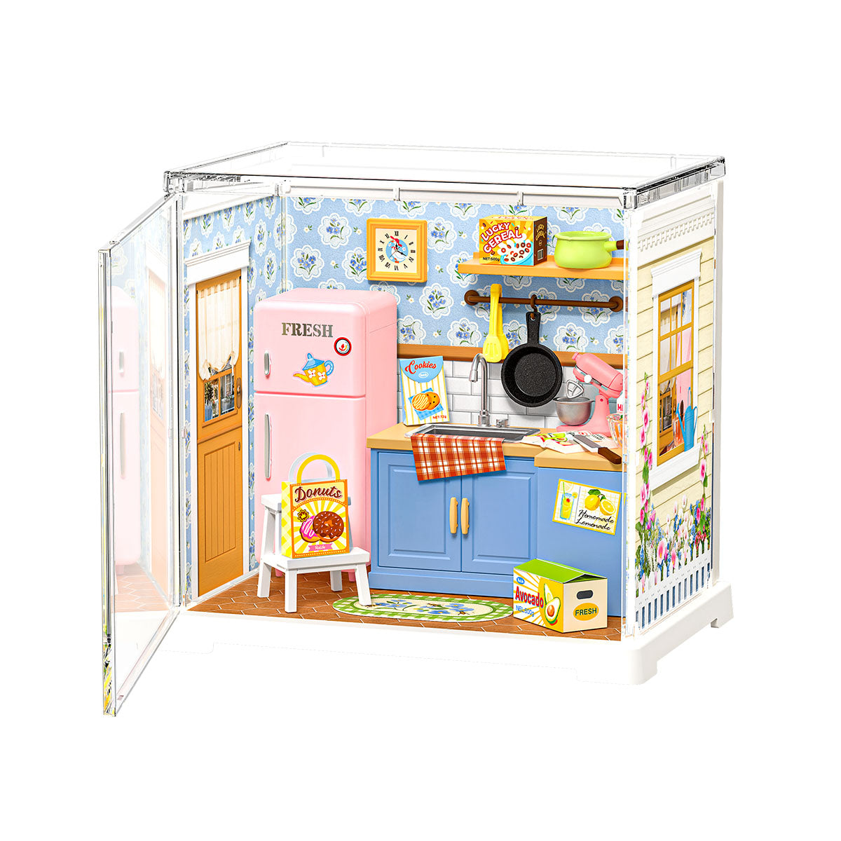 Super Creator four-room combination display with DWS05B, DWS06B, DWS07B, and DWS08B