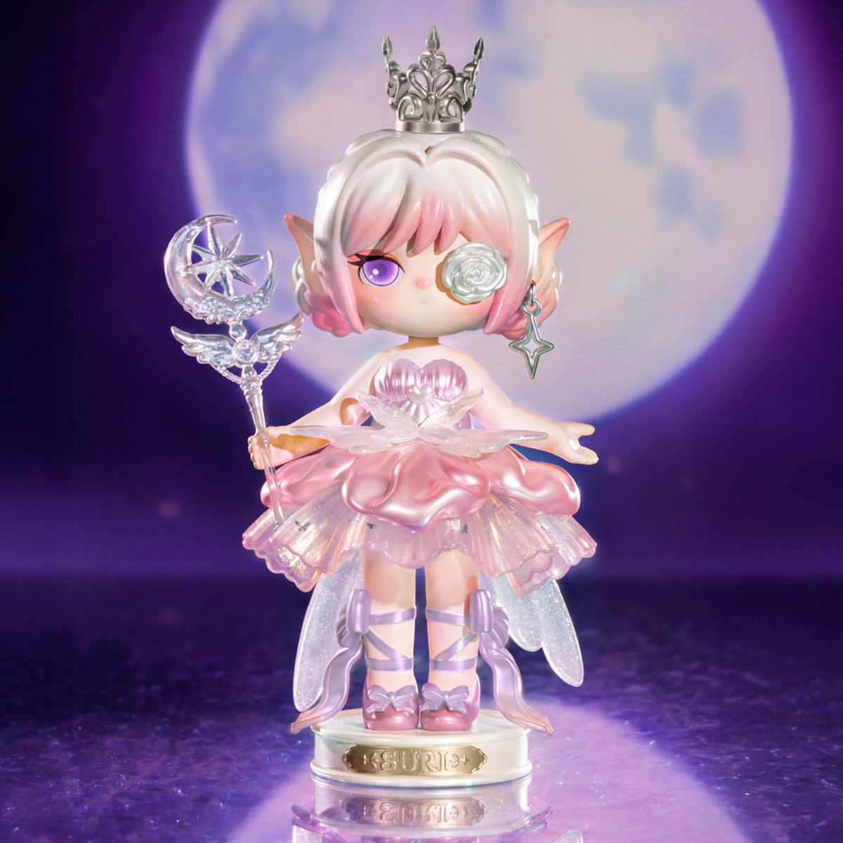 Suri Magic Princess S011 moonlit display scene with the full figure