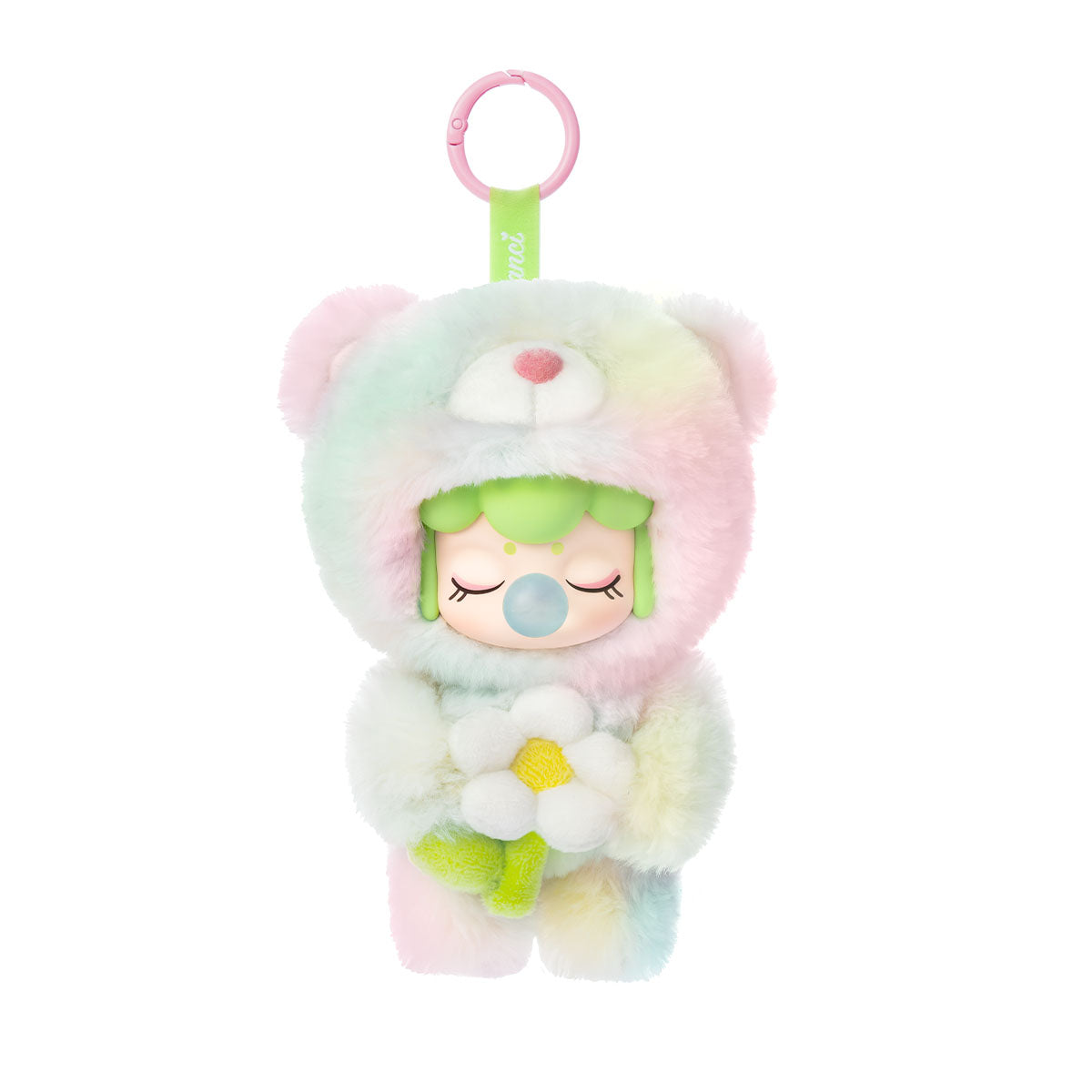 Rolife Nanci Spring Bear MN003 plush pendant on a white background.