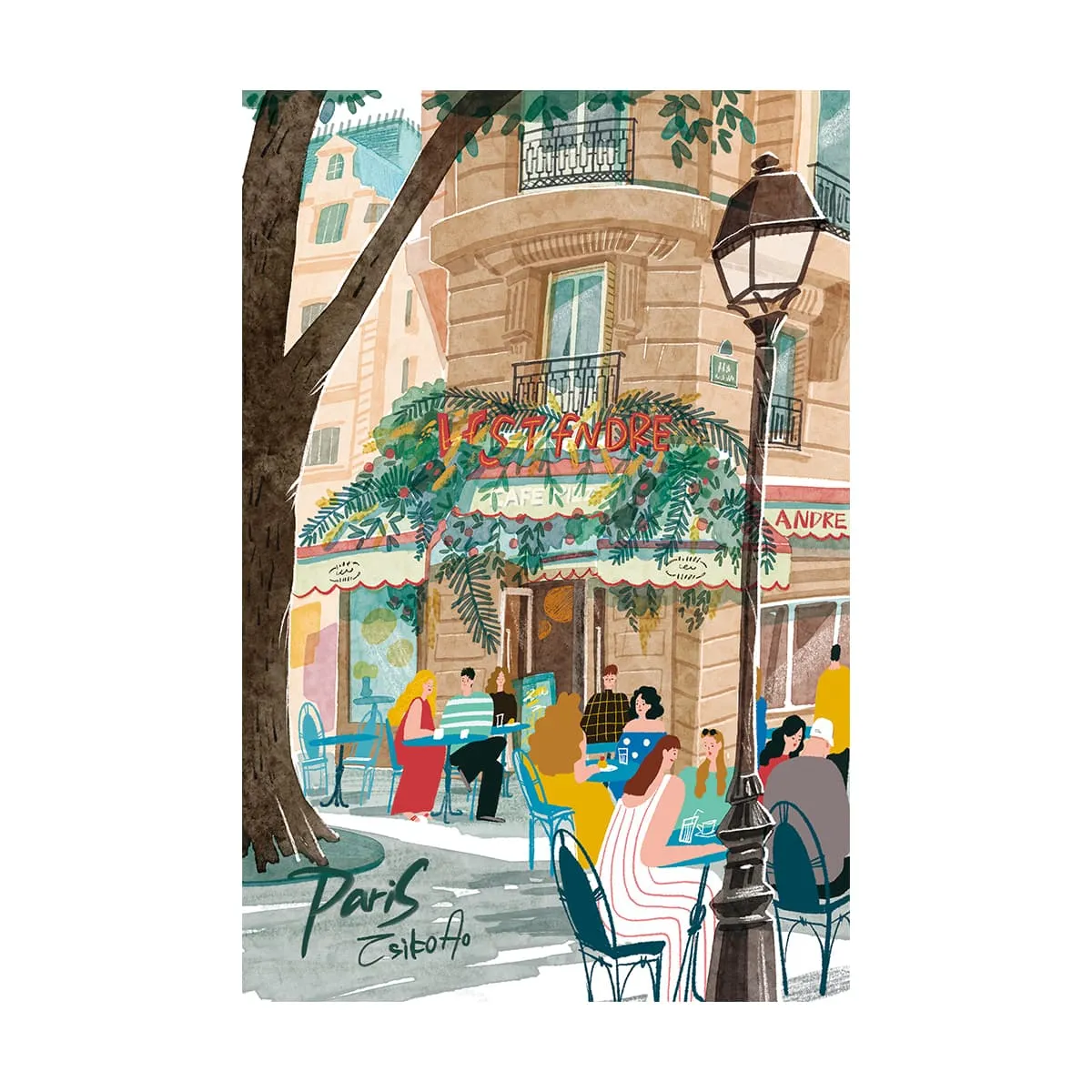 Rolife 1000 Piece Jigsaw Puzzle - Leisure in Paris PT004 gallery image 2
