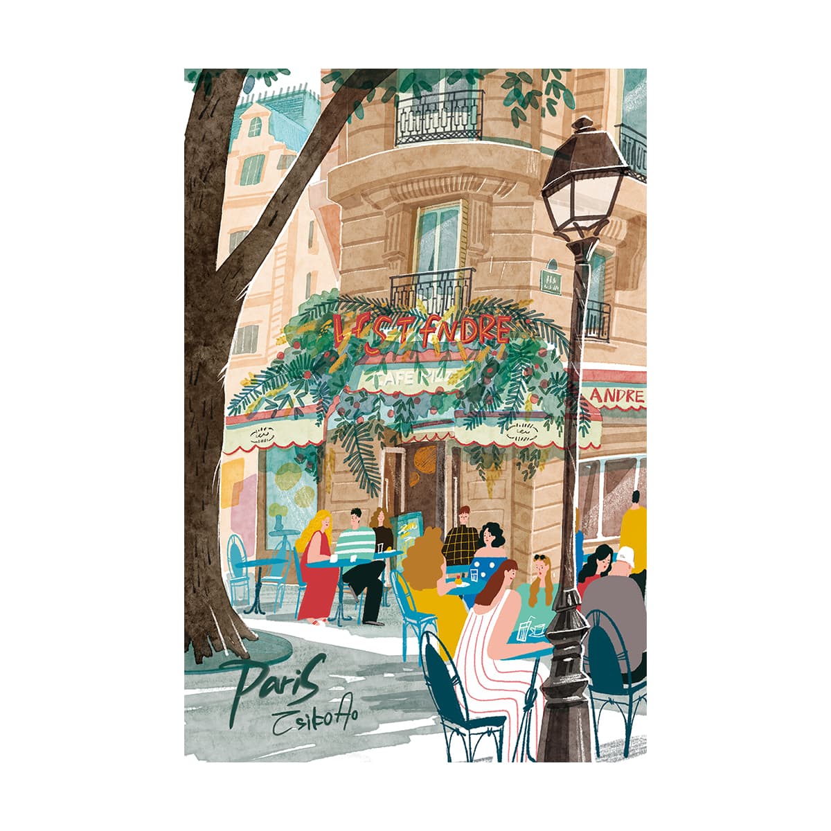 Rolife 1000 Piece Jigsaw Puzzle - Leisure in Paris PT004 gallery image 2