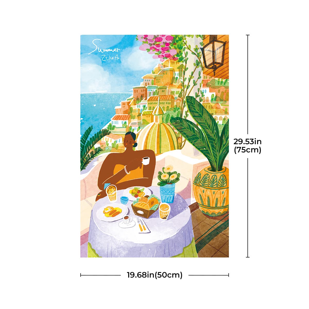 Rolife 1000 Piece Jigsaw Puzzle - Amalfi Holiday PT005 gallery image 8