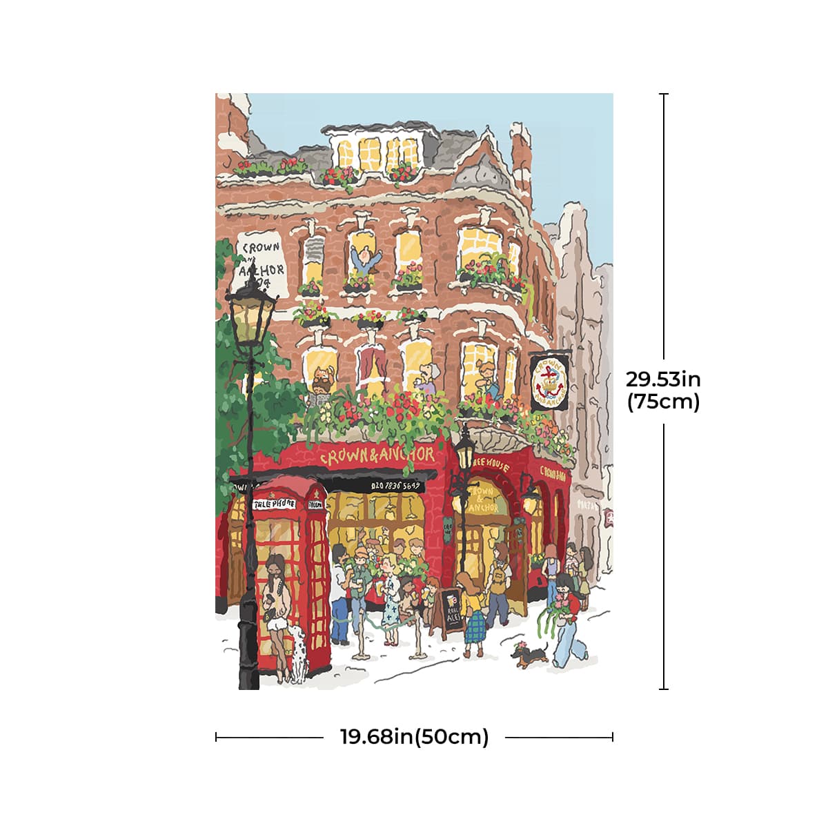 Rolife 1000 Piece Jigsaw Puzzle - Welcome to Covent Garden PT006 gallery image 7