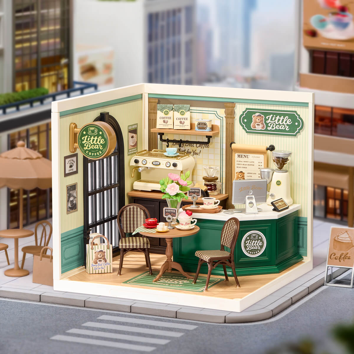 Rolife Super Creator DIY Miniature House Shopping Diary Series