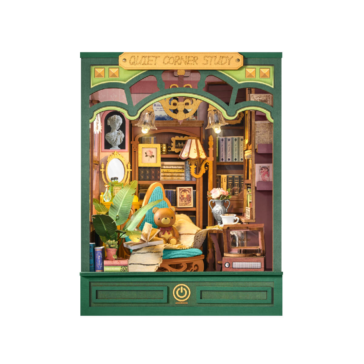 Rolife DIY Book Nook - Quiet Corner StudyTGE03