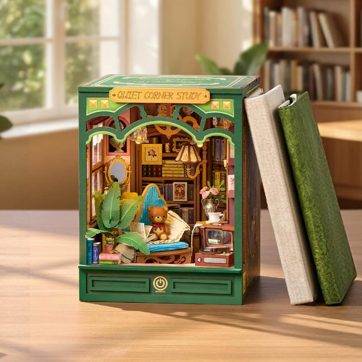 Rolife DIY Book Nook - Quiet Corner StudyTGE03
